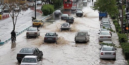 هشدار هواشناسی در خصوص بارش‌های رگباری در استان فارس در روزهای آینده