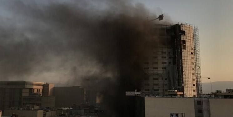 وحشت از تکرار تراژدی پلاسکو و متروپل در آسمان شیراز