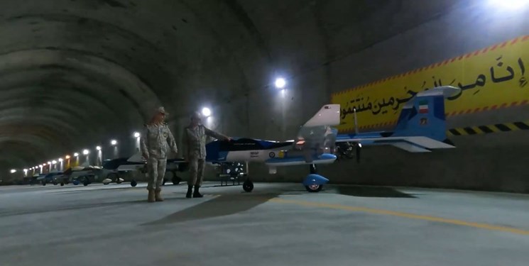 تصاویر پایگاه سرّی پهپادی ارتش جمهوری اسلامی ایران+ویدئو