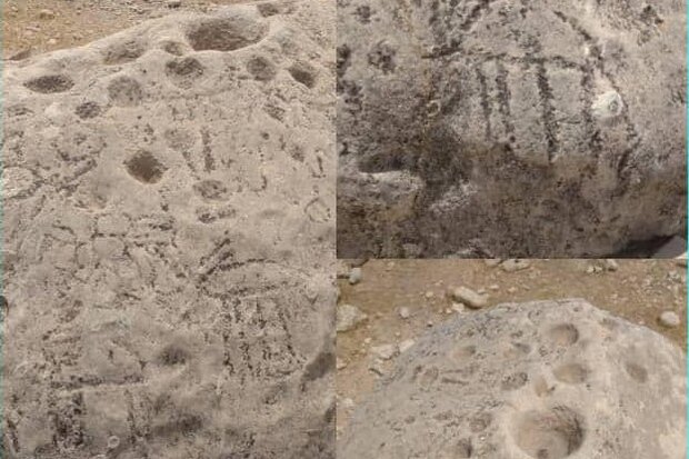 کشف سنگ نگاره‌های باستانی ما قبل تاریخ در گله‌دار فارس+عکس