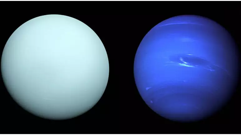 دو سیاره غول‌پیکر که از آسمان آن‌ها الماس می‌بارد 