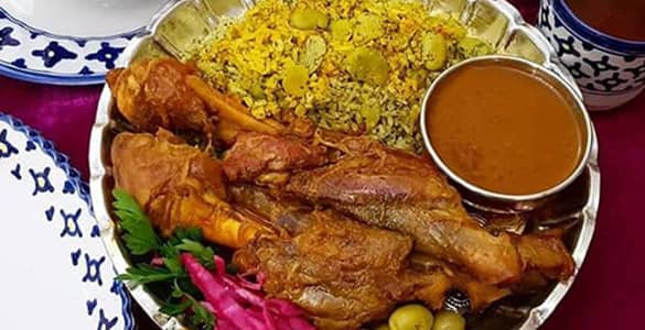 طرز تهیه چلو گوشت رستورانی ، یک غذای بسیار خوشمزه‌ ایرانی+فیلم