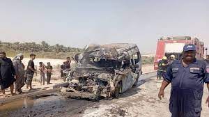هویت اولیه اجساد حادثه تصادف «شوملی» عراق مشخص شد