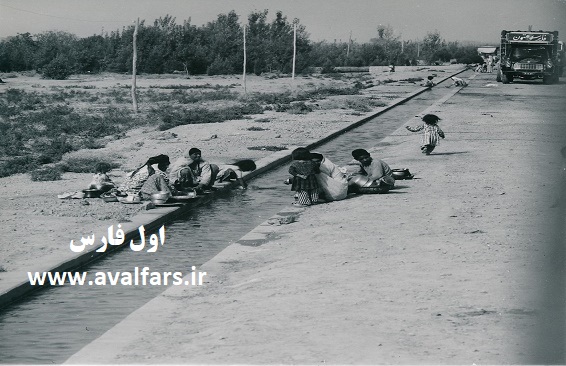 عکسی زیبا ولی عتیقه  از شهر شیراز در دهه ۳۰ خورشیدی