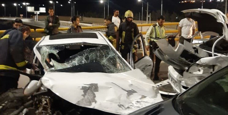 مرگ هولناک راننده سراتو در یکی از  بلوارهای شیراز+جزئیات