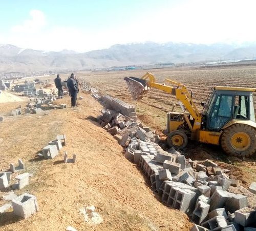 جزئیات تخریب ساخت و سازهای ویلایی غیر مجاز در بخش همایجان سپیدان