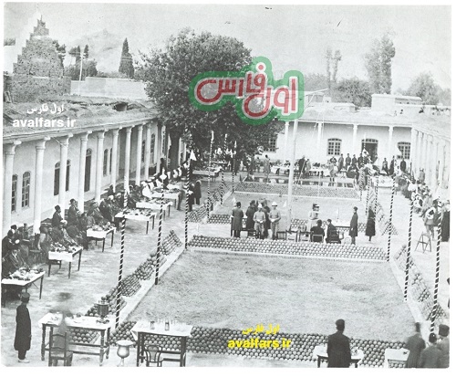 مهمانی کنسول گری انگلیس در شیراز ۱۱۱ سال پیش +عکس