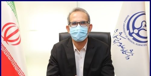 دکتر سید وحید حسینی رئیس دانشگاه علوم پزشکی شیراز