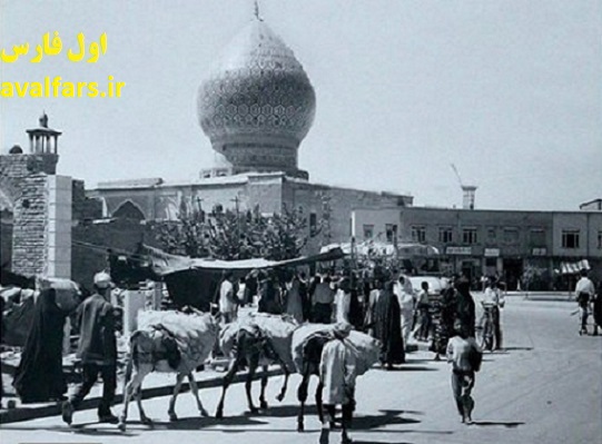 عکس های قدیمی و دیدنی از شاه چراغ در شیراز