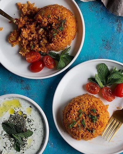 "یارما پلو " غذایی ترکی ، ساده ، مقوی و خوشمزه+طرز تهیه