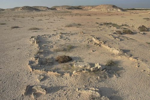 800px Excavated site on Al Khor Island