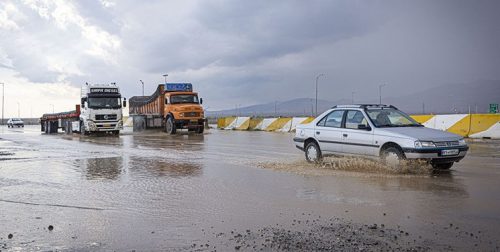 میزان بارندگی در مناطق مختلف استان فارس 