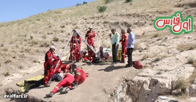 کشف جسد ناشناس از چاه ۹۰ متری در ارتفاعات شهرک سعدی شیراز