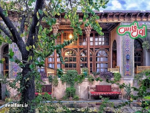 خانه های تاریخی شیرازخانه تاریخی منطقی نژاد شیرازبافت تاریخی شیراز 1