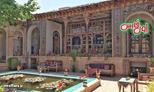 خانه های تاریخی شیرازخانه تاریخی منطقی نژاد شیرازبافت تاریخی شیراز 2
