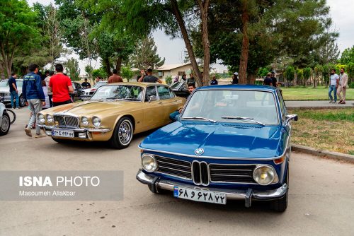 خودروهای کلاسیک در محوطه کاخ مروارید کرج 24