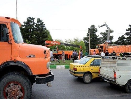 کامیون در شیراز 1
