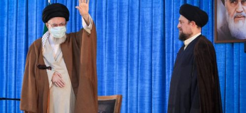 بیانات رهبر انقلاب در جوار مرقد امام(ره)  خطاب به علاقه‌مندان به ایران