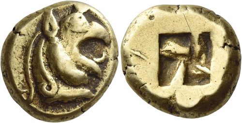 800px Stater coin of Phokaia with Griffin