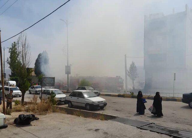 مرگ فجیع ۴ نفر بر اثر آتش‌سوزی خودرو در اصفهان