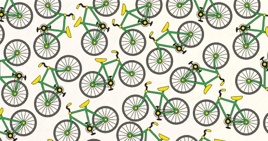 تست بینایی: دوچرخه متفاوت را در ۵ ثانیه پیدا کنید