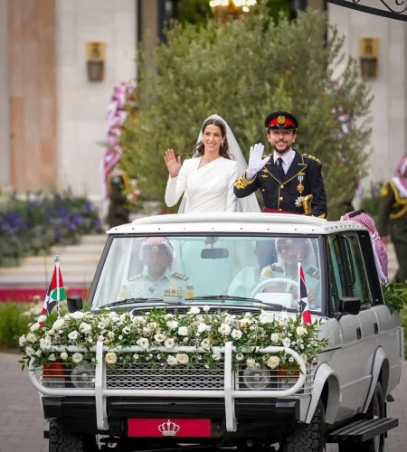 عروسی پر زرق و برق سلطنتی حسین ولیعهد اردن با راجوا السیف عربستانی 16