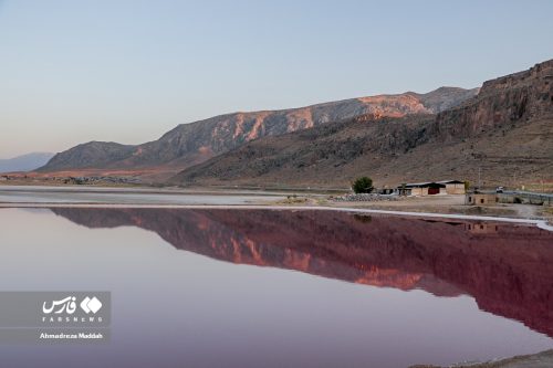 عکس های زیبای دریاچه مهارلو در شیراز 26
