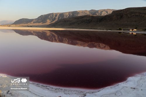 عکس های زیبای دریاچه مهارلو در شیراز 5