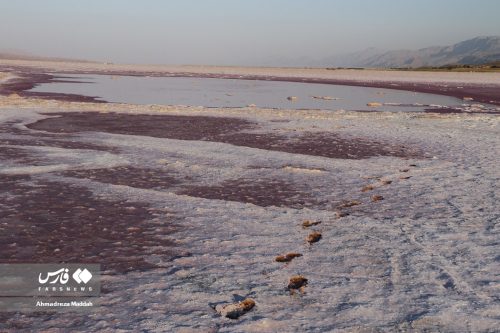 عکس های زیبای دریاچه مهارلو در شیراز 7