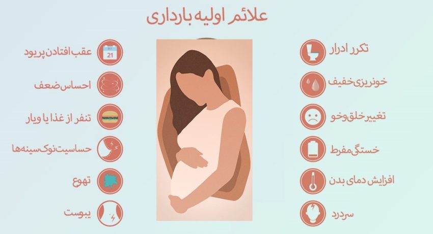 علائم اولیه بارداری که مردان و زنان باید بدانند