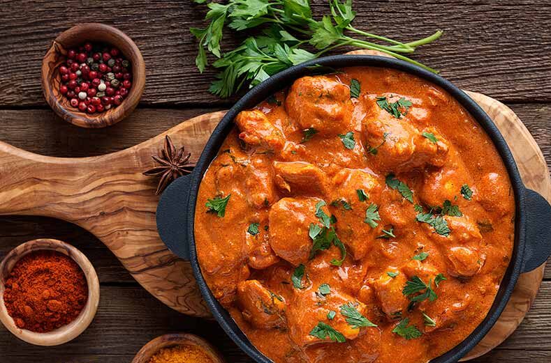 طرز تهیه چیکن هندی خوشمزه ترین و لذیذترین غذای هندی