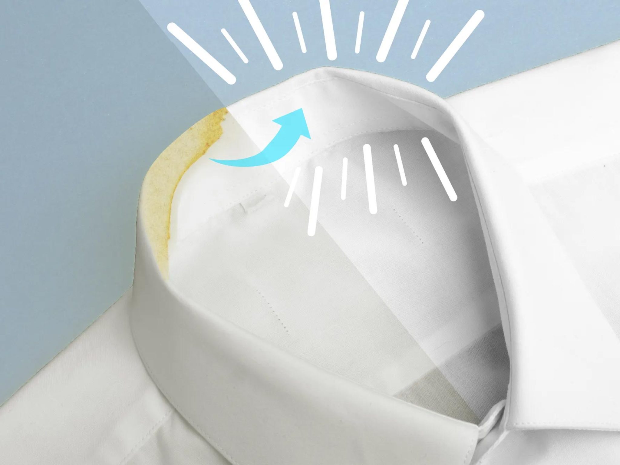 ۷ راه‌حل برای پاک کردن چرک از یقه پیراهن مردانه