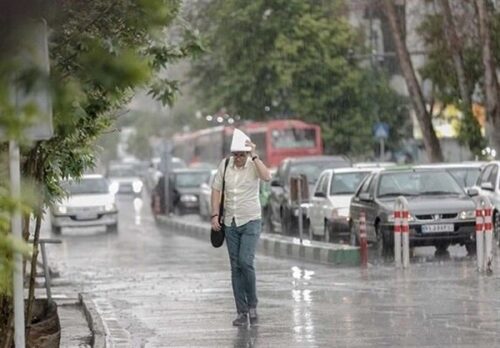 هواشناسی پیش بینی ورود سامانه بارشی ، باران ، رگبار ، سیل و صاعقه در مناطقی از استان فارس