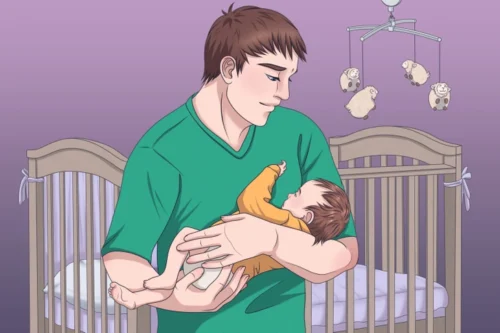 خواباندن نوزاد در چند ثانیه