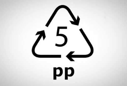 علامت PP روی ظروف پلاستیکی
