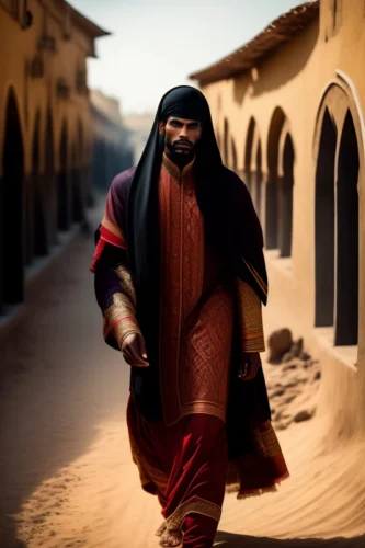 بهترین استایل پیشنهادی هوش مصنوعی برای لباس مردان افغان
