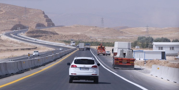 شاهچراغ ، بزرگ‌ترین آزادراه کشور افتتاح شد/ کاهش ۱۳۵ کیلومتری فاصله اصفهان تا شیراز