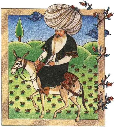 Nasreddin 17th century miniature