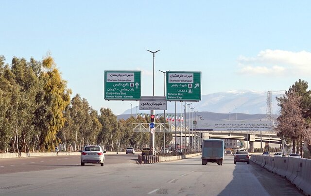 میزان جدید محدودیت سرعت در کمربندی شیراز که راننده ها باید بدانند