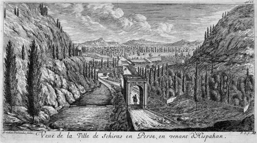 Shiraz en 1671 Andre Daulier Deslandes