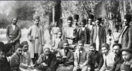 عکس میهمانی لاکچری شیرازی ها در یک باغ ۱۱۰ سال پیش