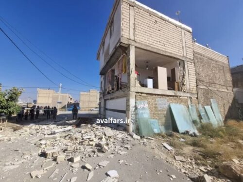 تصاویر حادثه انفجار خونین 1 منزل مسکونی در شیراز