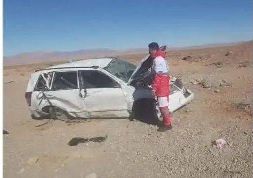 راننده سوزوکی ویتارا در آزاد راه شیراز _اصفهان کشته شد