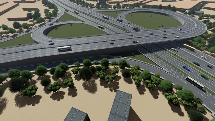 این پروژه بزرگراهی بزودی بخشی از گره ترافیکی شیراز را باز می کند