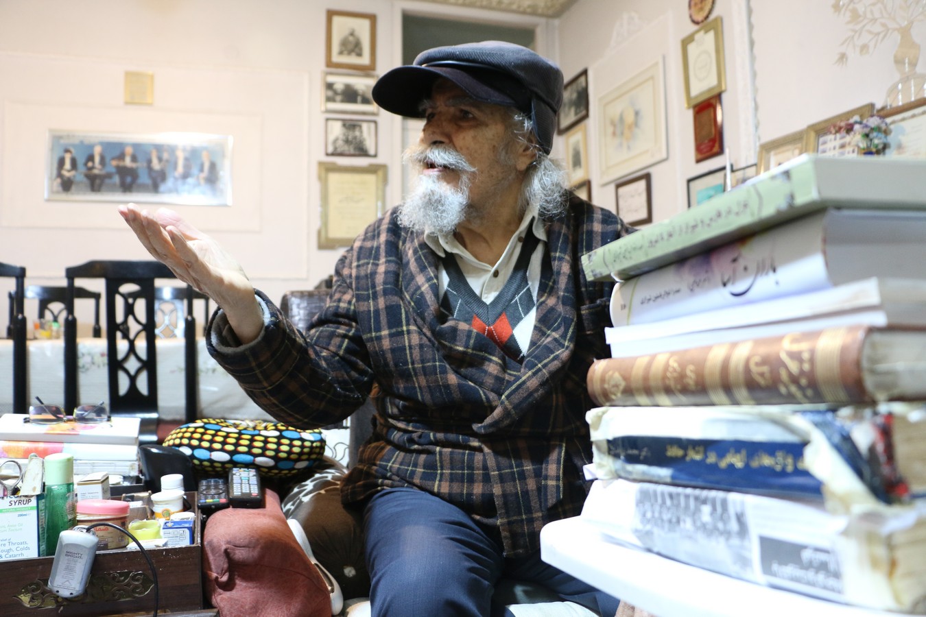 جشن تولد ۸۸ سالگی شاعر وطنی استاد صدرا ذوالریاستین شیرازی