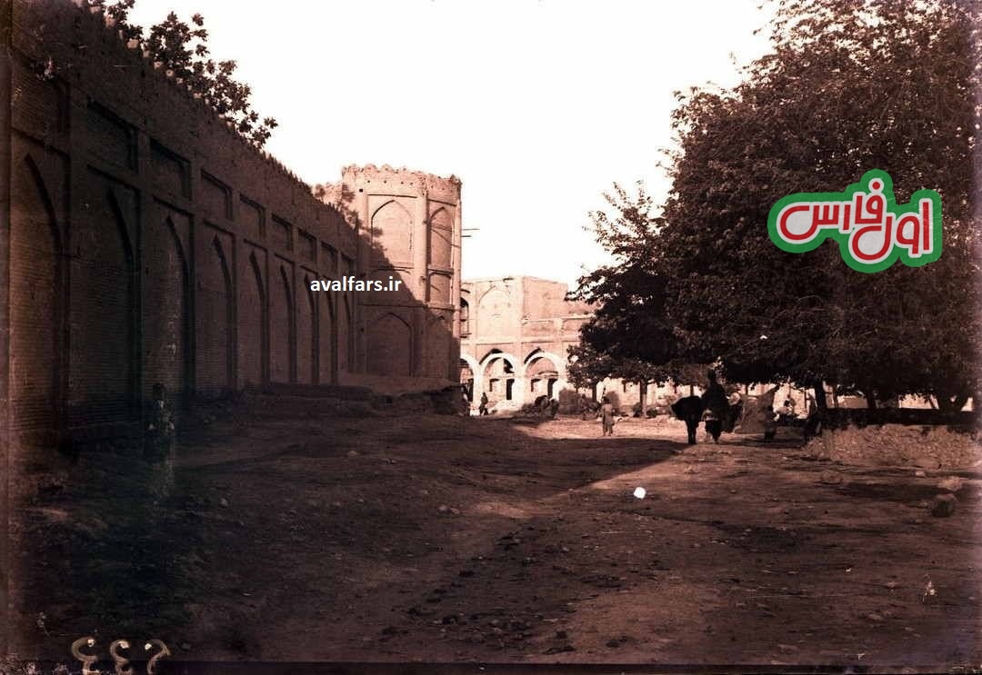 ۴ عکس از کوچه پس کوچه های قدیم شیراز در دوران قاجار