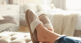 ۷ فایده پوشیدن دمپایی روفرشی برای سلامتی پاها و بدن