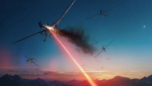 سلاح لیزری «پیشرفته‌» جدیدی که می‌تواند پهپادها را در آسمان منفجر کند