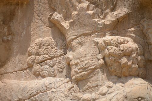 1024px The triumph of Shapur I over the Roman emperors Valerian and Philip the Arab detail Naqsh e Rostam Iran 48098809022