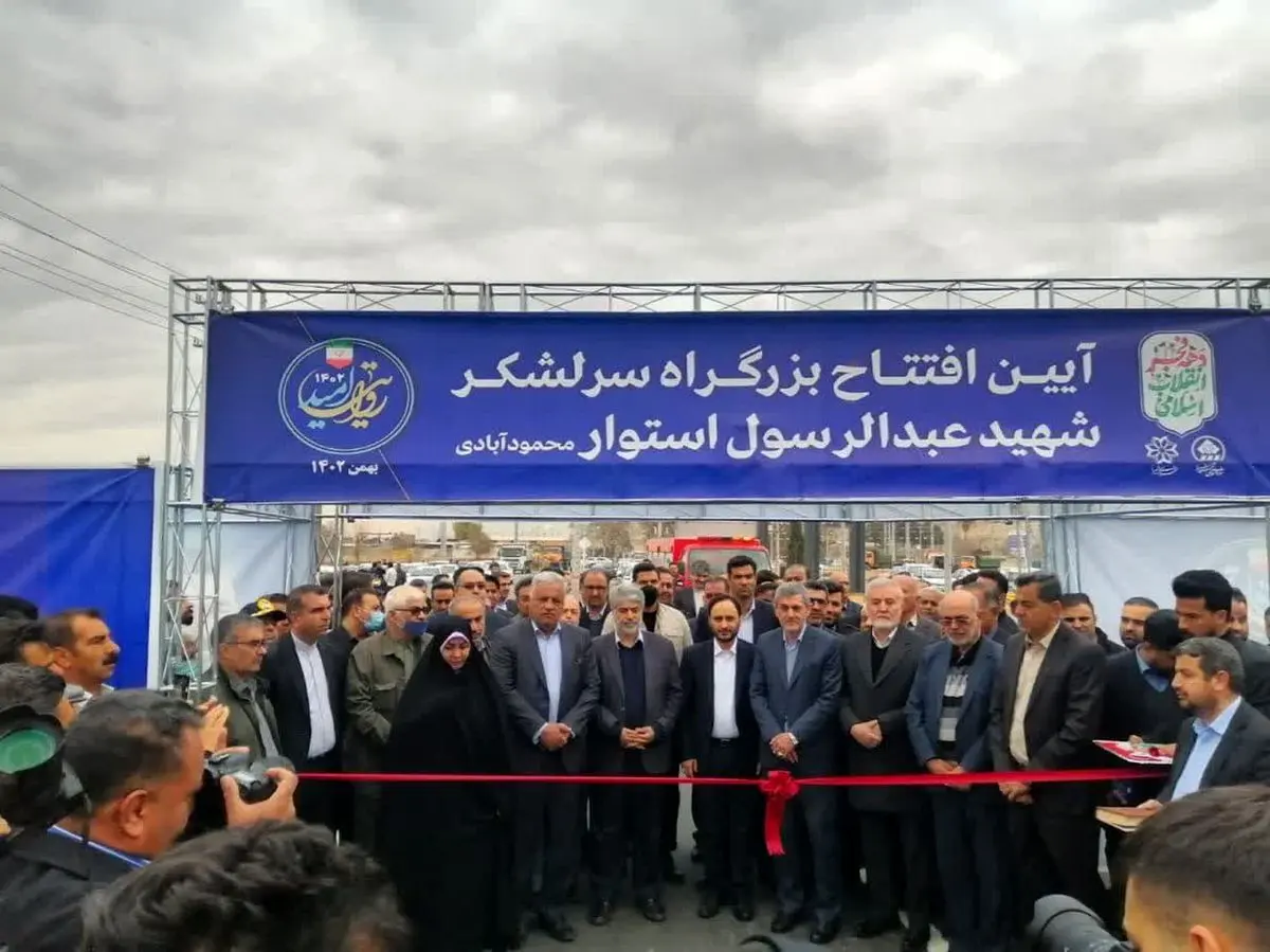 افتتاح بزرگراه جدیدی در شیراز که تردد خودروها را راحت تر می کند